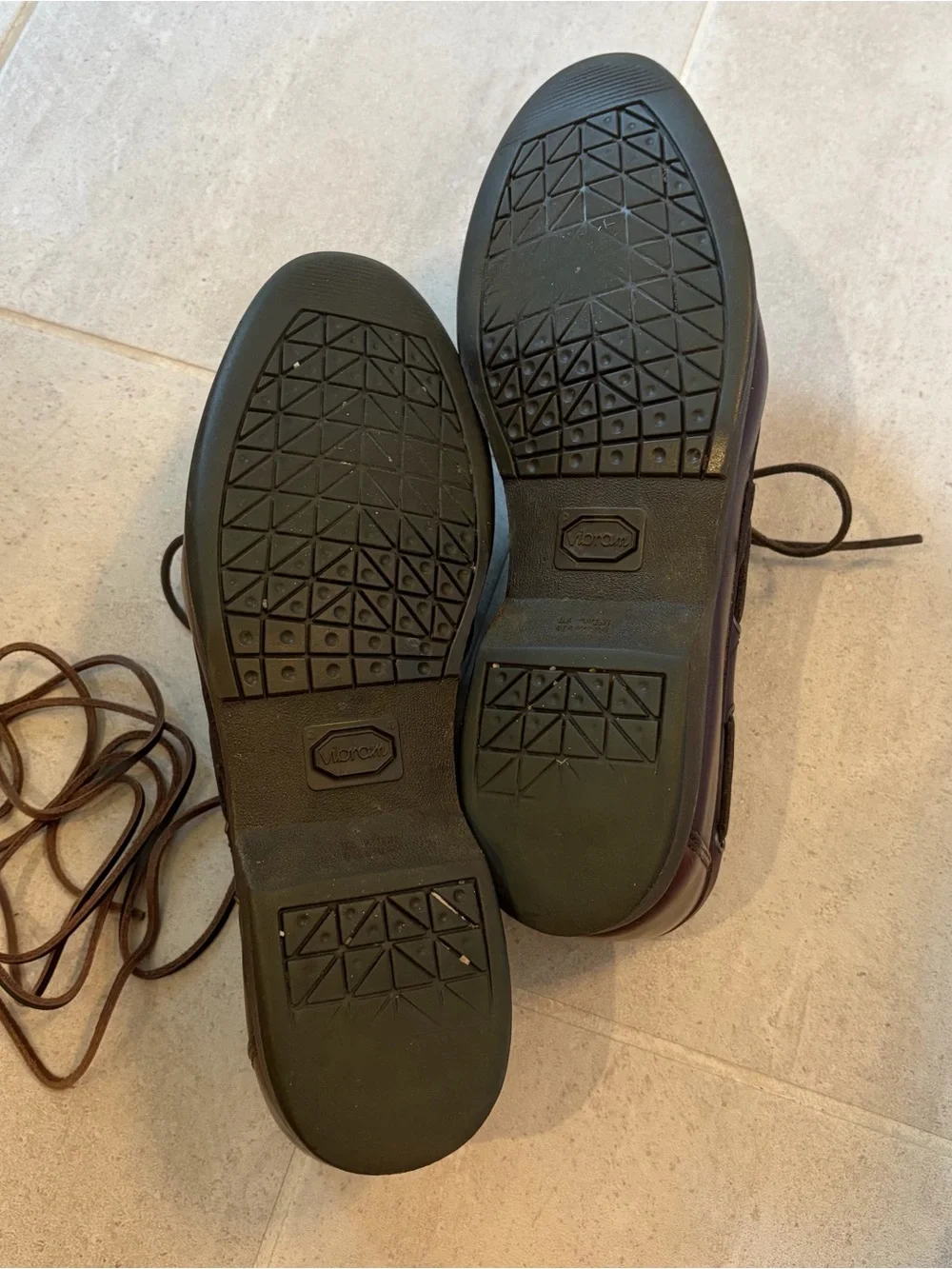 Allen Edmonds Brown Leather Key Largo Boat Shoes